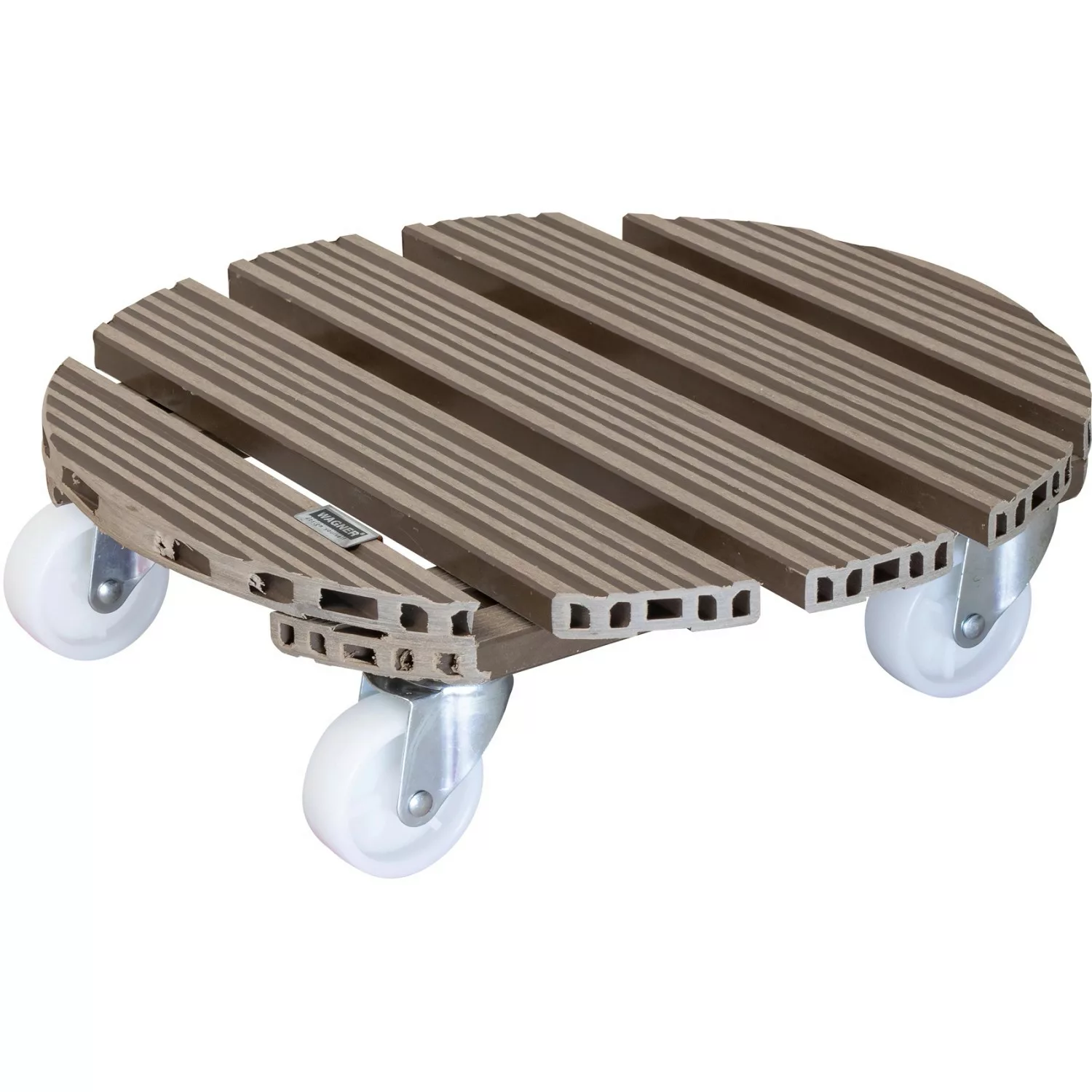 Wagner WPC Pflanzenroller GH 0556 Ø 38,5 cm Taupe FSC® günstig online kaufen