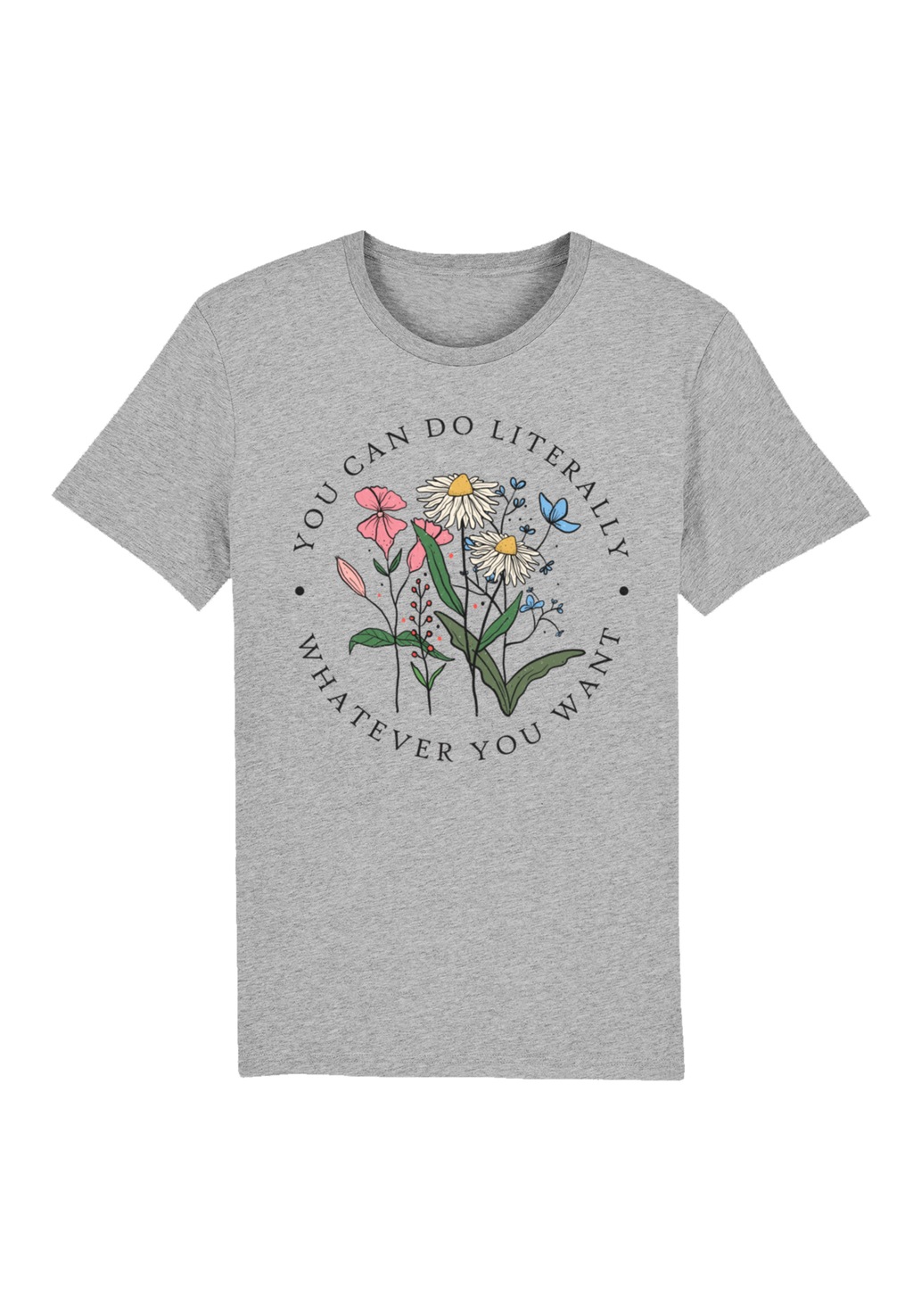 F4NT4STIC T-Shirt "Blumen you can to literally whatever you want", Premium günstig online kaufen