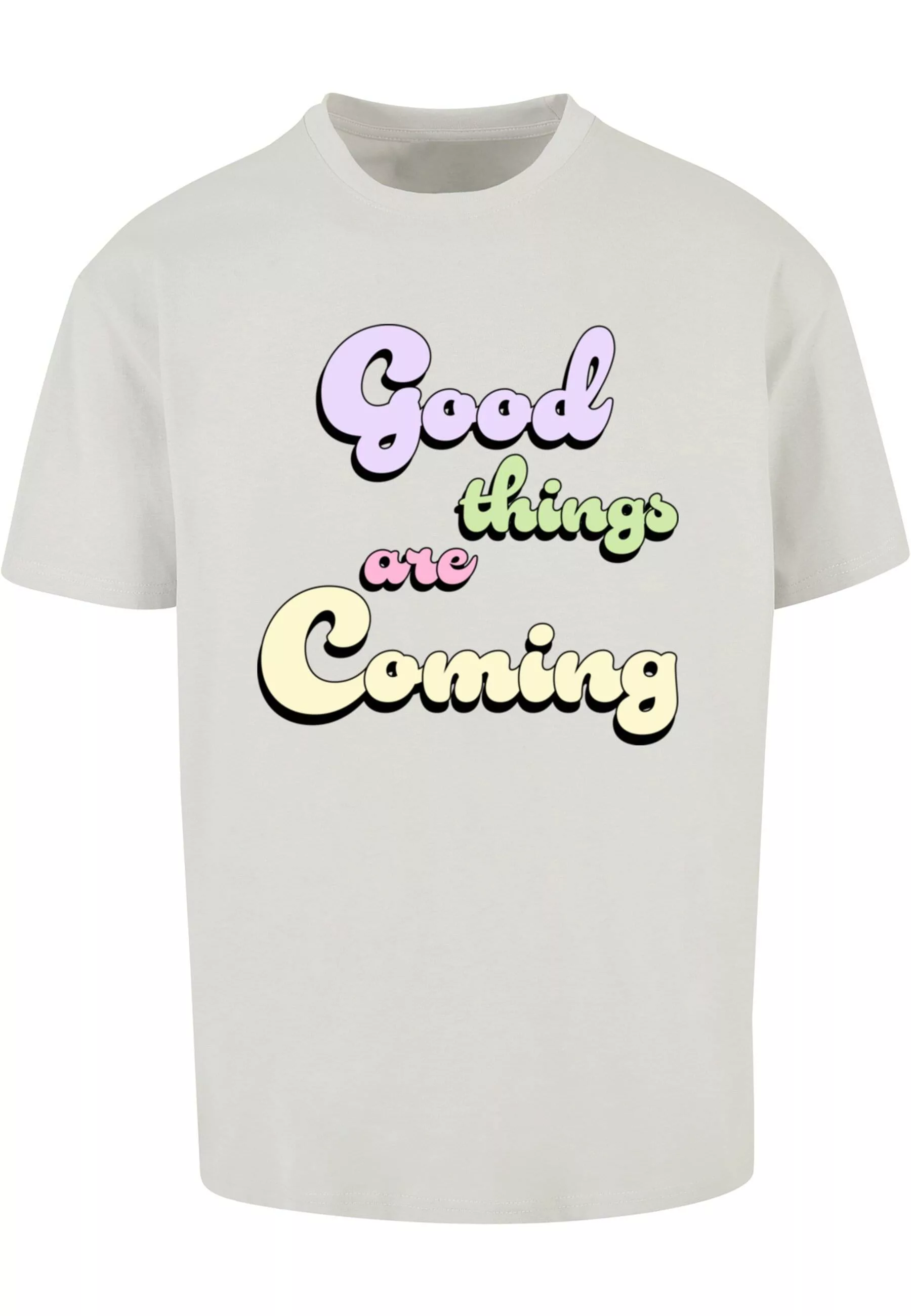 Merchcode T-Shirt "Merchcode Herren Good Things Heavy Oversized Tee" günstig online kaufen