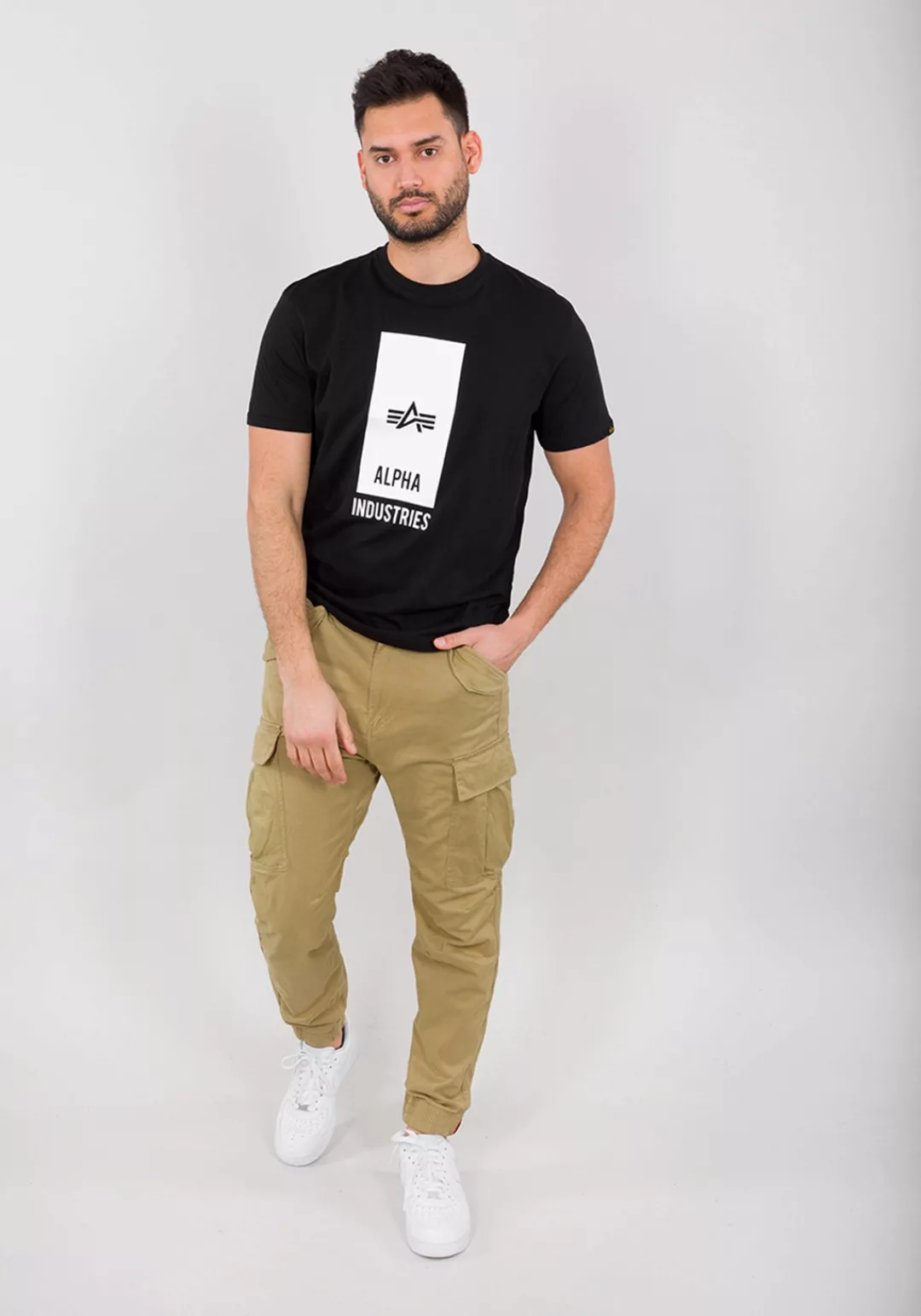 Alpha Industries T-Shirt "Alpha Industries Men - T-Shirts Block Logo T-Shir günstig online kaufen