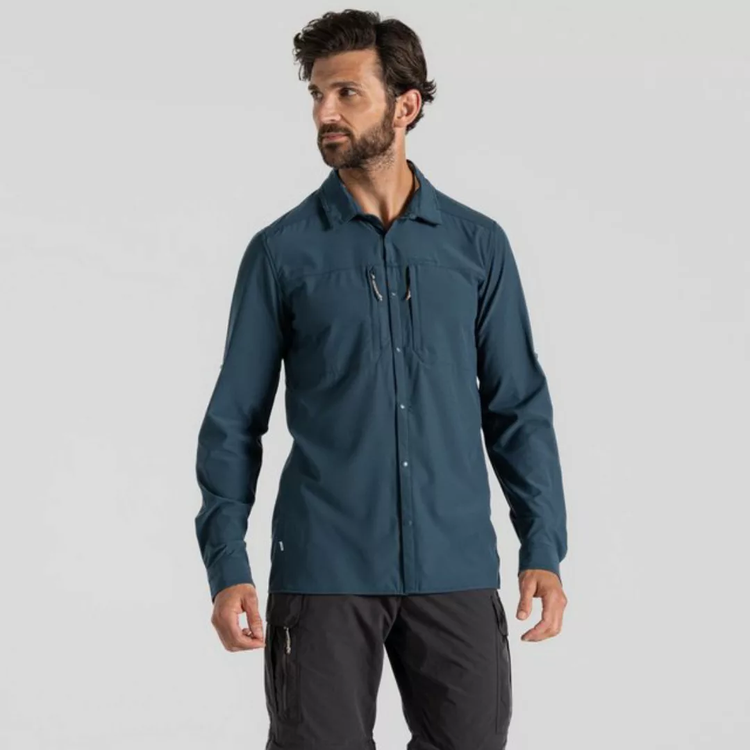 Craghoppers NosiLife Pro Long Sleeved Shirt V Woodland Green günstig online kaufen