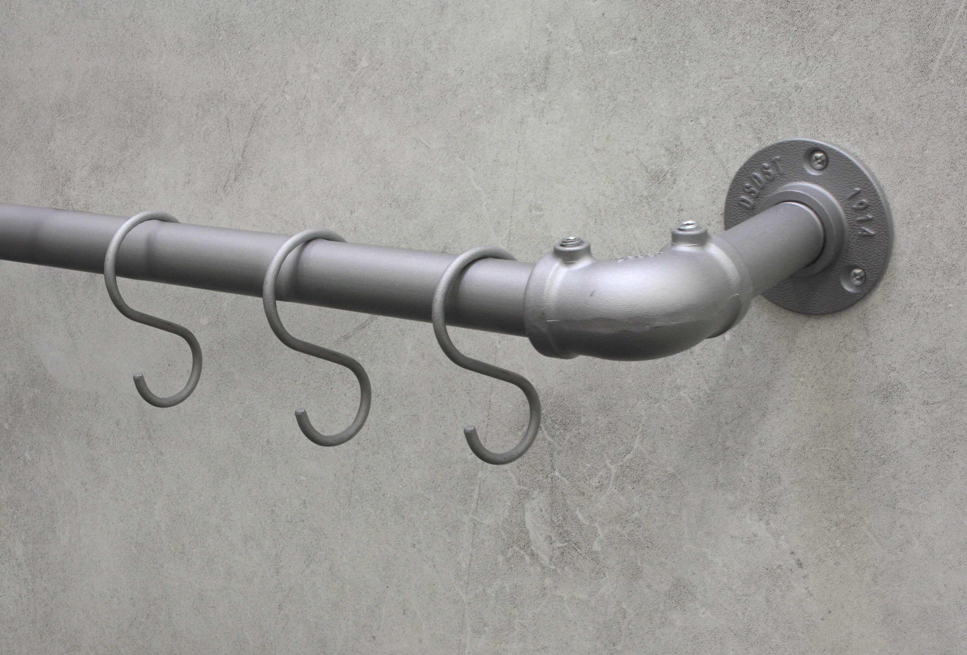 Gardinia S - Haken Industrial Home Ø 25 mm Silber 10 Stück günstig online kaufen