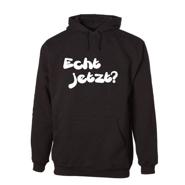 G-graphics Hoodie Echt jetzt? Unisex mit trendigem Frontprint mit Spruch günstig online kaufen