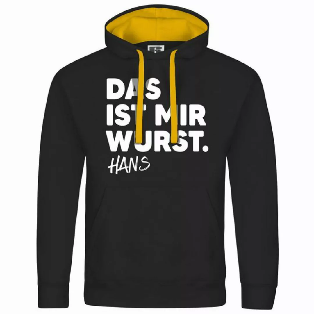 deinshirt Kapuzenpullover Herren Kapuzenpullover Das ist mir Wurst Mit Prin günstig online kaufen