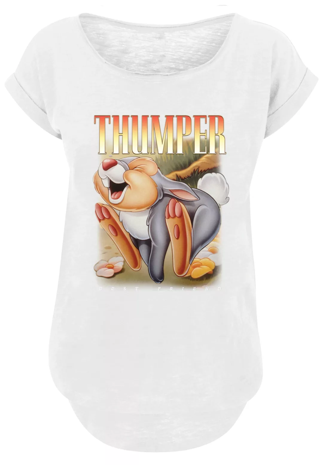 F4NT4STIC T-Shirt "Long Cut T-Shirt Disney Bambi Klopfer", Damen,Premium Me günstig online kaufen