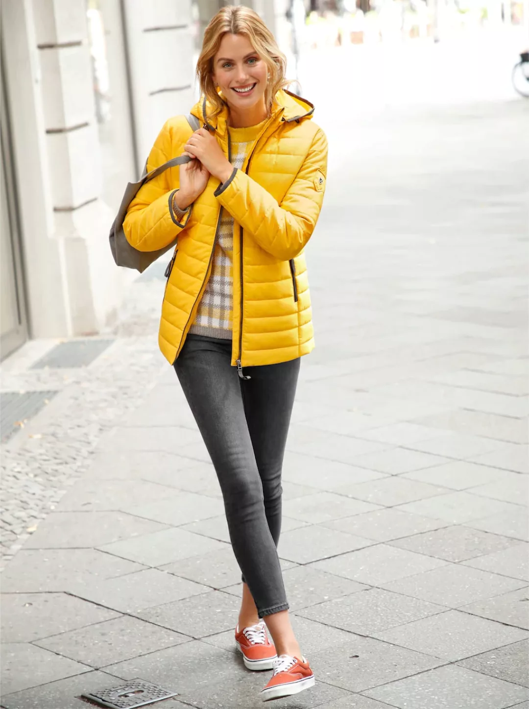 Casual Looks Steppjacke, mit Kapuze günstig online kaufen