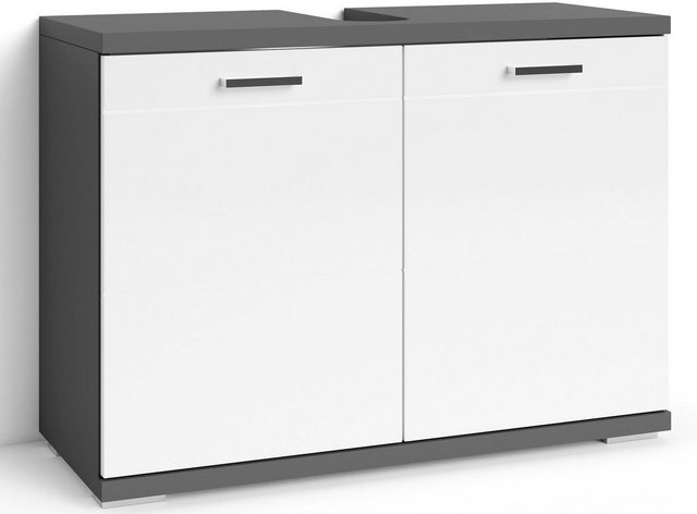 byLIVING Waschbeckenunterschrank "Nebraska", Breite 80 cm, Badezimmerschran günstig online kaufen