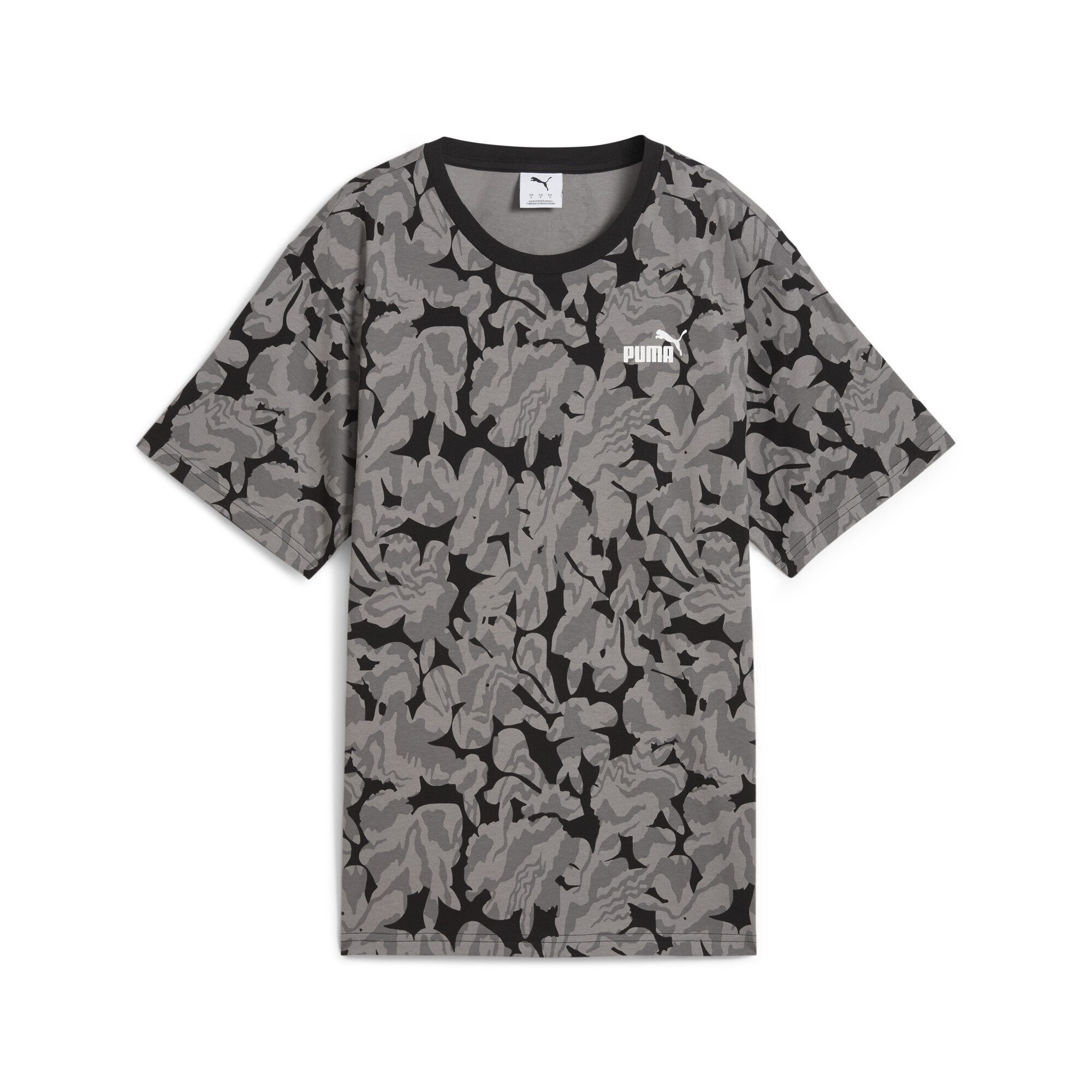 PUMA T-Shirt "ESS NATURE 2.0 Relaxed AOP T-Shirt Damen" günstig online kaufen