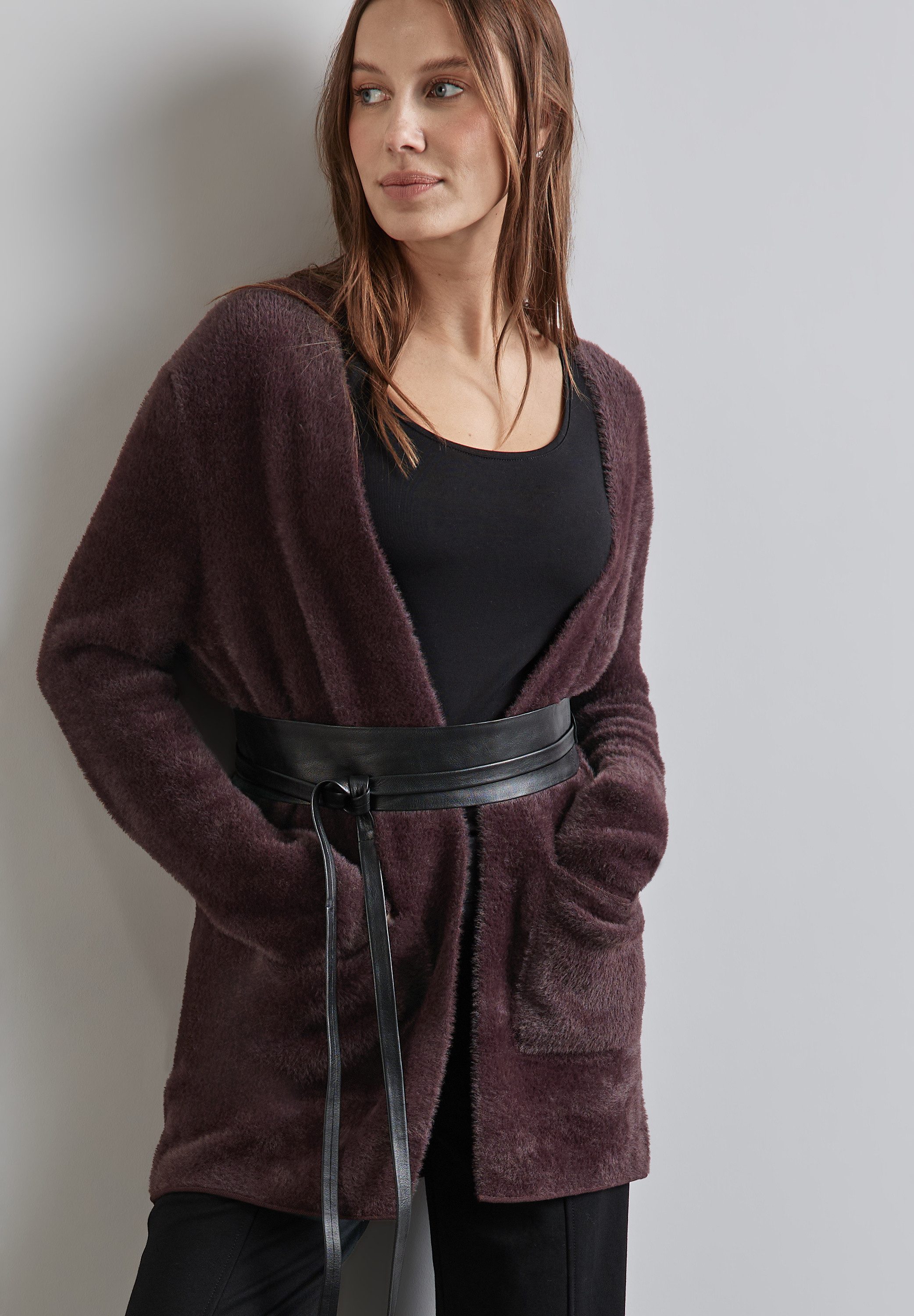 STREET ONE Cardigan lang, offen zu günstig online kaufen