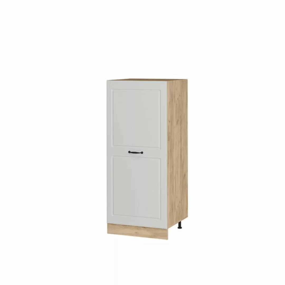 Vicco Herdumbauschrank R-Line, Weiß Landhaus/Goldkraft Eiche, 60 cm günstig online kaufen