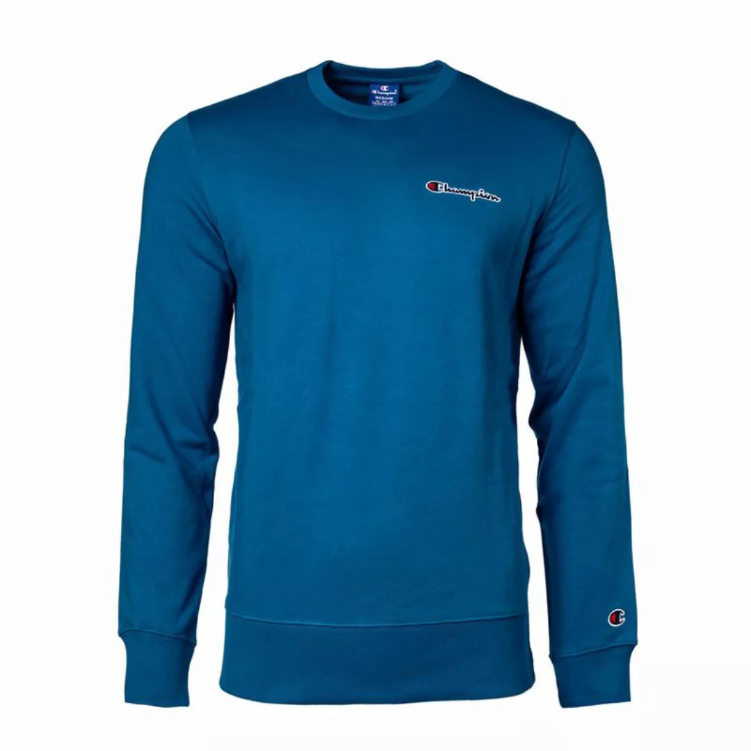 Champion Herren Sweatshirt - Pullover, Logo-Stick, langarm, unifarben günstig online kaufen