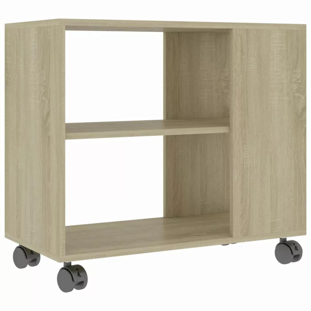 Beistelltisch Sonoma-eiche 70 X 35 X 55 Cm Spanplatte günstig online kaufen