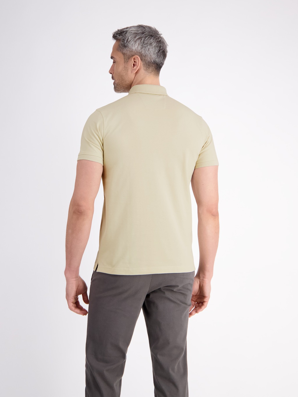 LERROS Poloshirt "LERROS Basic Poloshirt für Herren, unifarben" günstig online kaufen