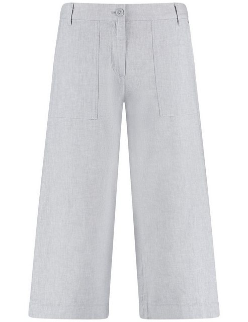 GERRY WEBER 7/8-Hose Weite MIRELA CULOTTE aus Leinen-Mix günstig online kaufen