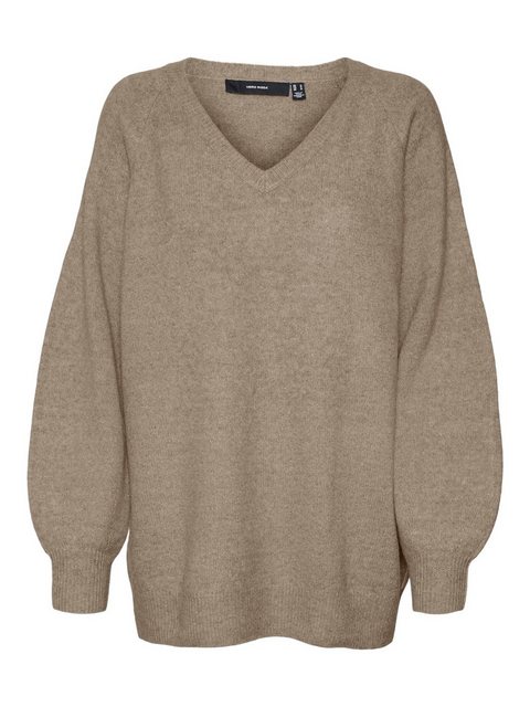 Vero Moda Strickpullover VMLeaf (1-tlg) Plain/ohne Details günstig online kaufen