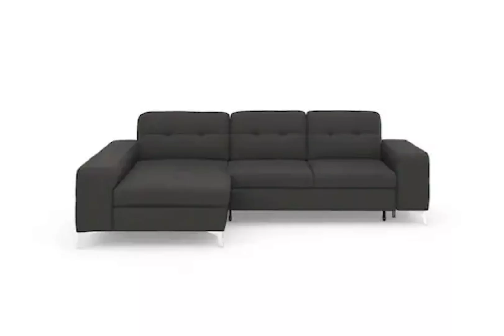 sit&more Ecksofa »Baviene L-Form«, inklusive Sitztiefenverstellung und Fede günstig online kaufen