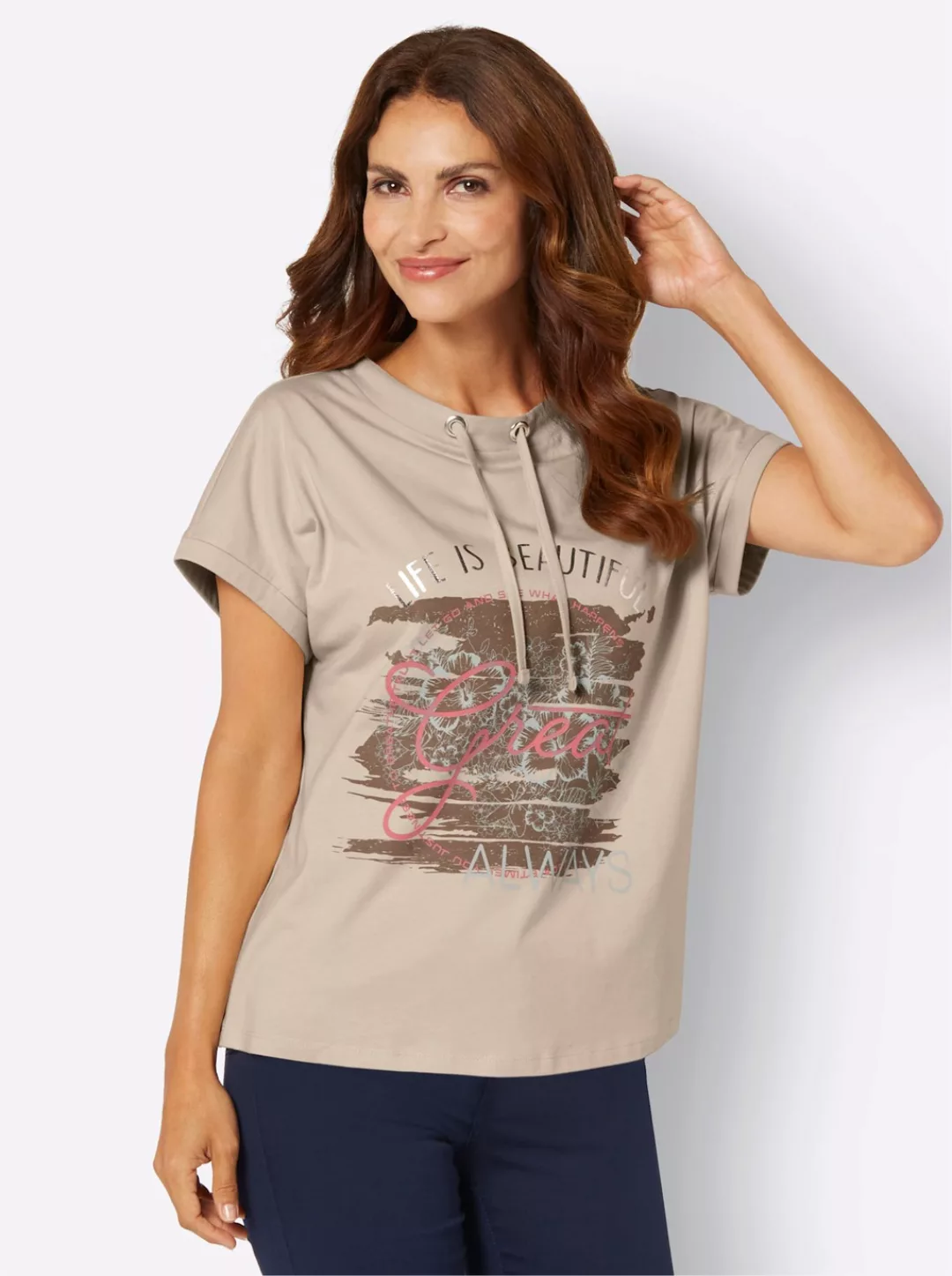 Inspirationen Stehkragenshirt "Shirt", (1 tlg.) günstig online kaufen