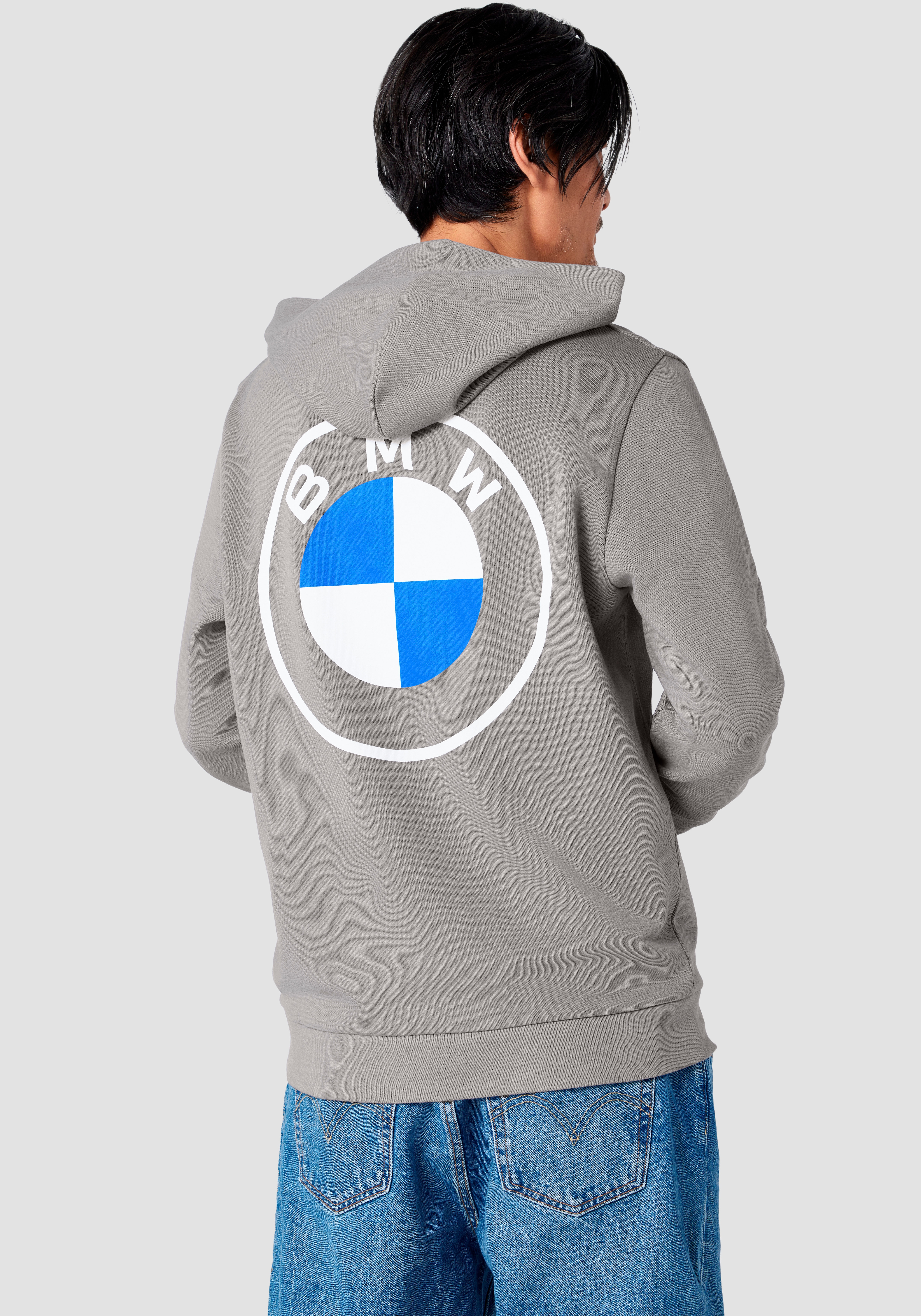 BMW Hoodie mit Logoprägung auf Brusthöhe günstig online kaufen