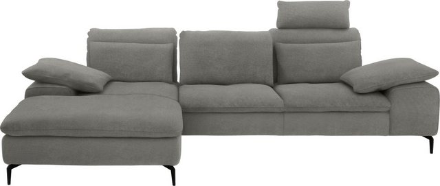 W.SCHILLIG Ecksofa "valentinoo", (Set), inklusive Hocker, mit Sitztiefenver günstig online kaufen