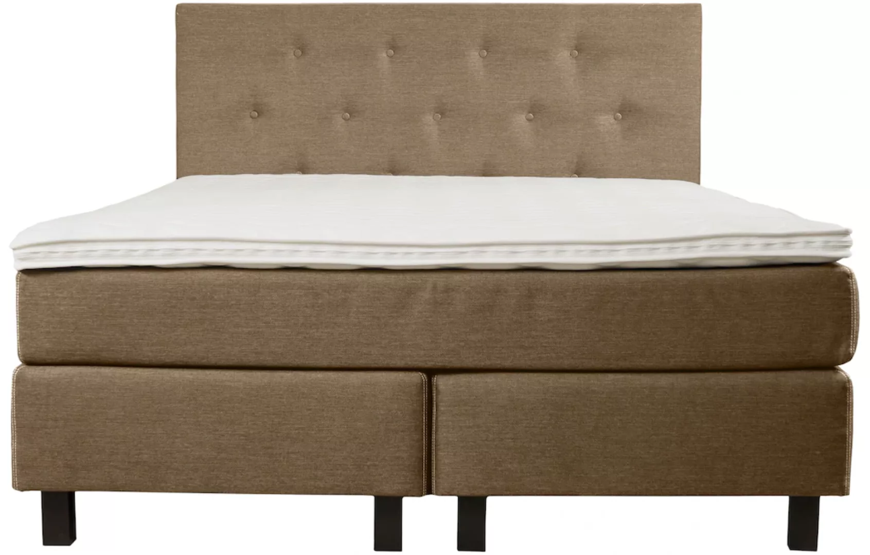 INOSIGN Boxspringbett "Alenika", mit LED - Beleuchtung, mit Taschen-Federke günstig online kaufen