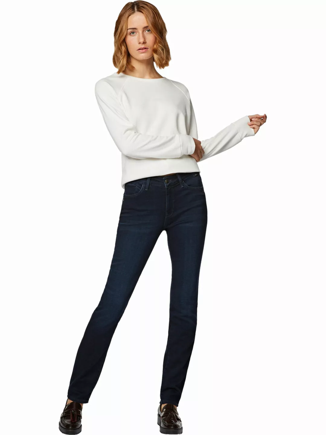 Mavi Damen Jeans Sophie - Skinny Fit - Blau - Ink Uptown Sporty günstig online kaufen