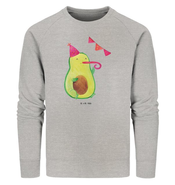 Mr. & Mrs. Panda Longpullover Größe L Avocado Party - Heather Grey - Gesche günstig online kaufen