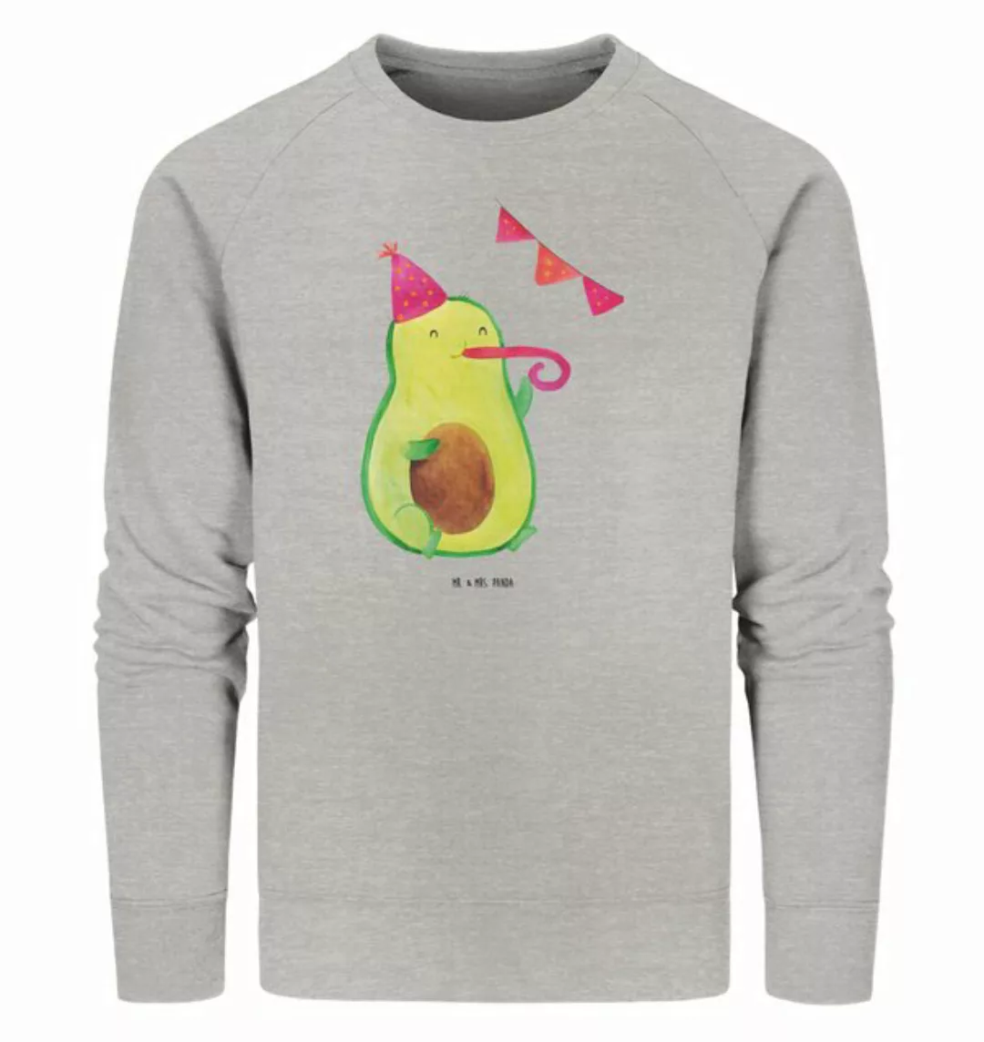 Mr. & Mrs. Panda Longpullover Größe L Avocado Party - Heather Grey - Gesche günstig online kaufen