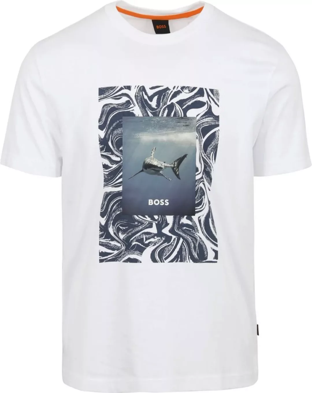 BOSS T-shirt Tucan Weiß - Größe XXL günstig online kaufen