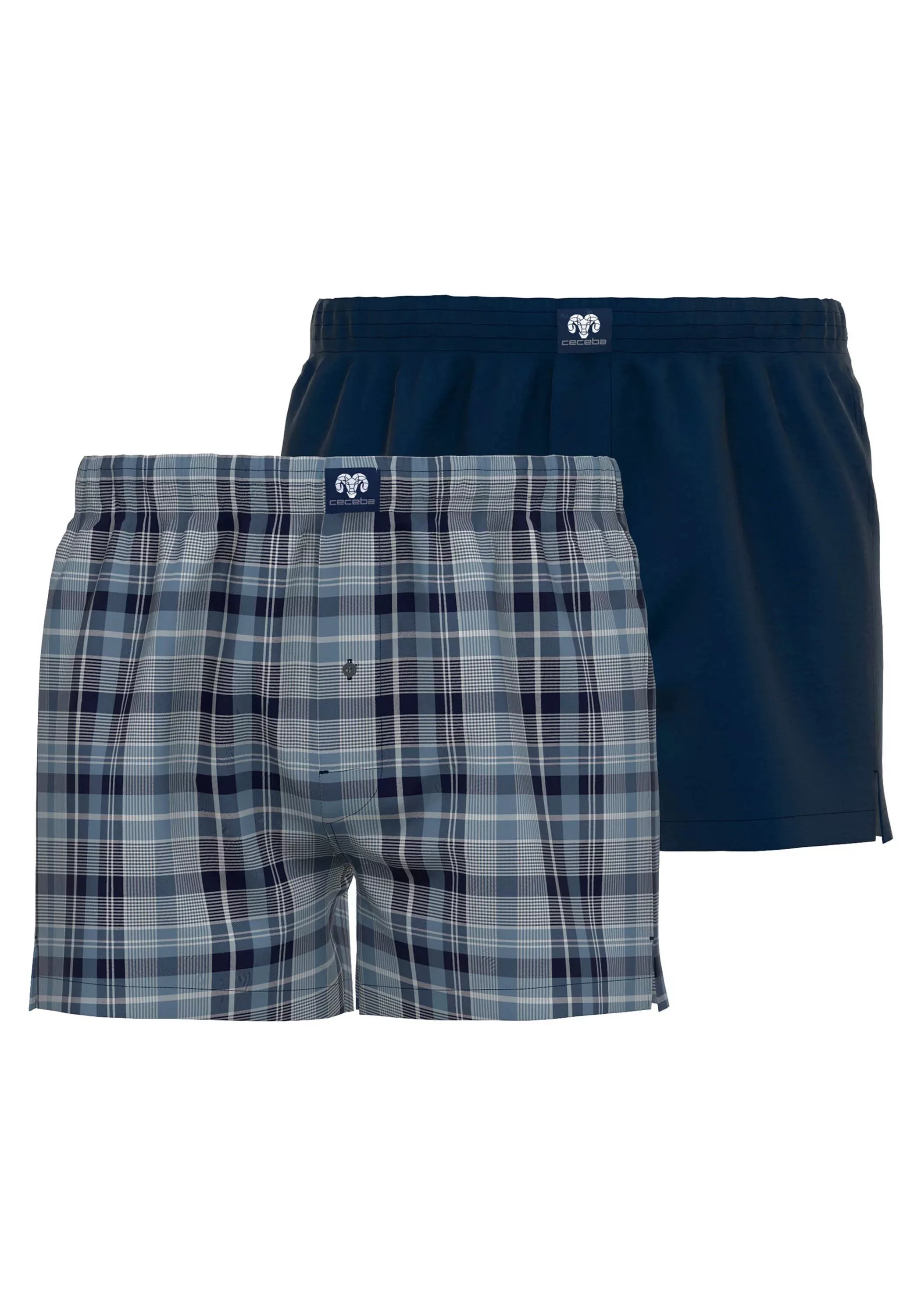 CECEBA Boxershorts "Web-Boxershorts 2er Pack" günstig online kaufen