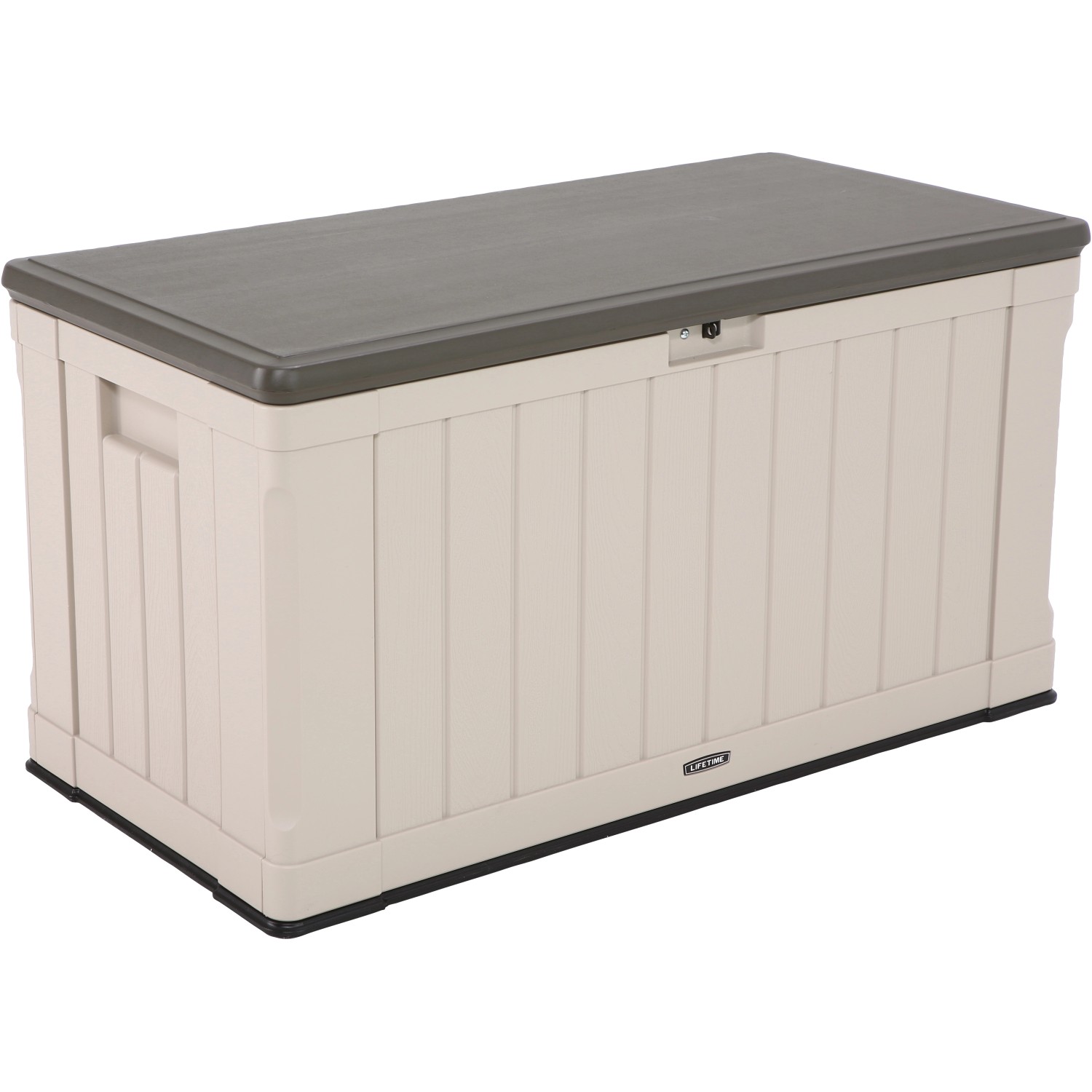 Lifetime Gartenbox 128 cm x 64 cm x 67 cm Lichtgrau günstig online kaufen