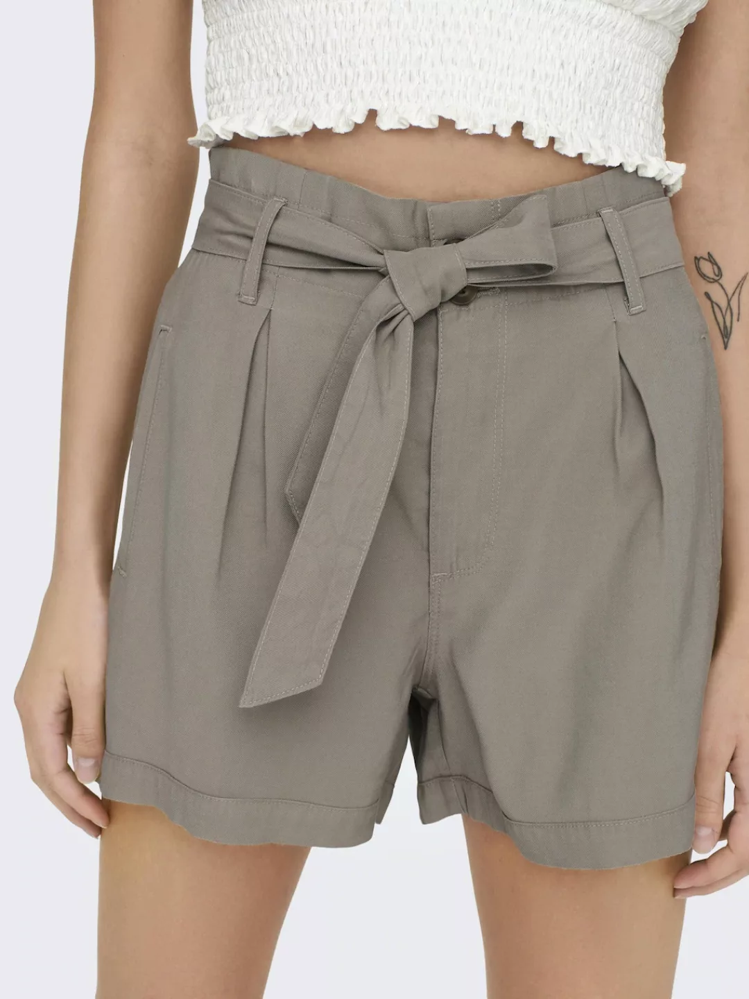 ONLY Shorts ONLARIS LIFE HW BELT SHORTS CC PNT günstig online kaufen