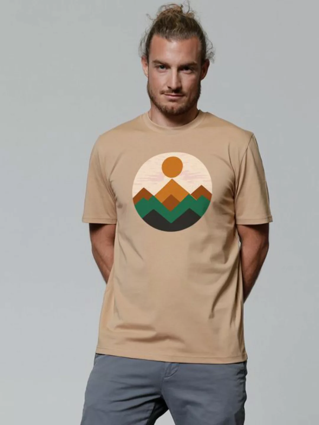 wat? Apparel T-Shirt Geometric Landscape 2 günstig online kaufen