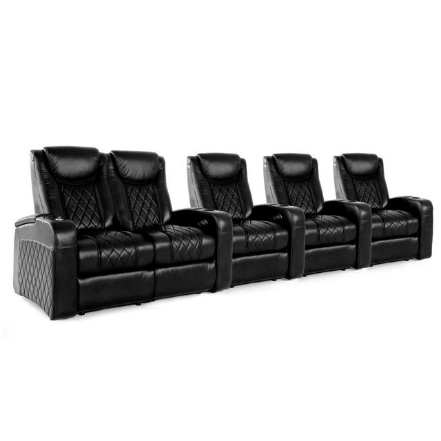 Zinea Sofa Zinea Kinosessel Emperor - 5 Sitzer LL - Leder, elektrisch, LED günstig online kaufen