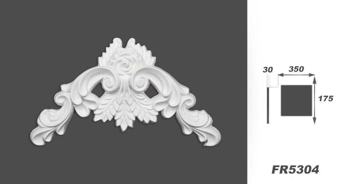 Hexim Wanddekoobjekt FR5304 (1 Ornament Stuck günstig online kaufen