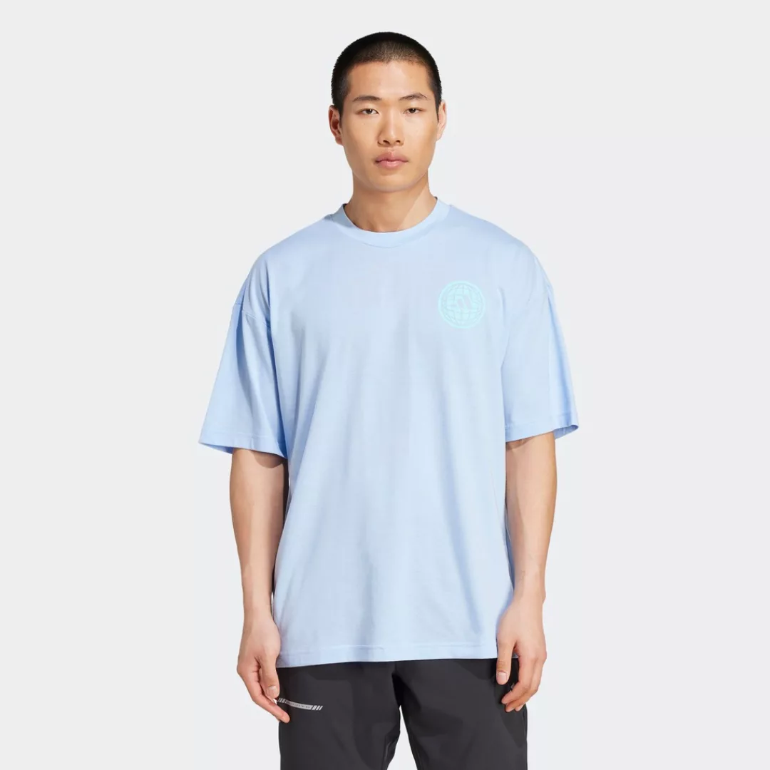 adidas Performance T-Shirt "GFX TEE GLOB Q3" günstig online kaufen