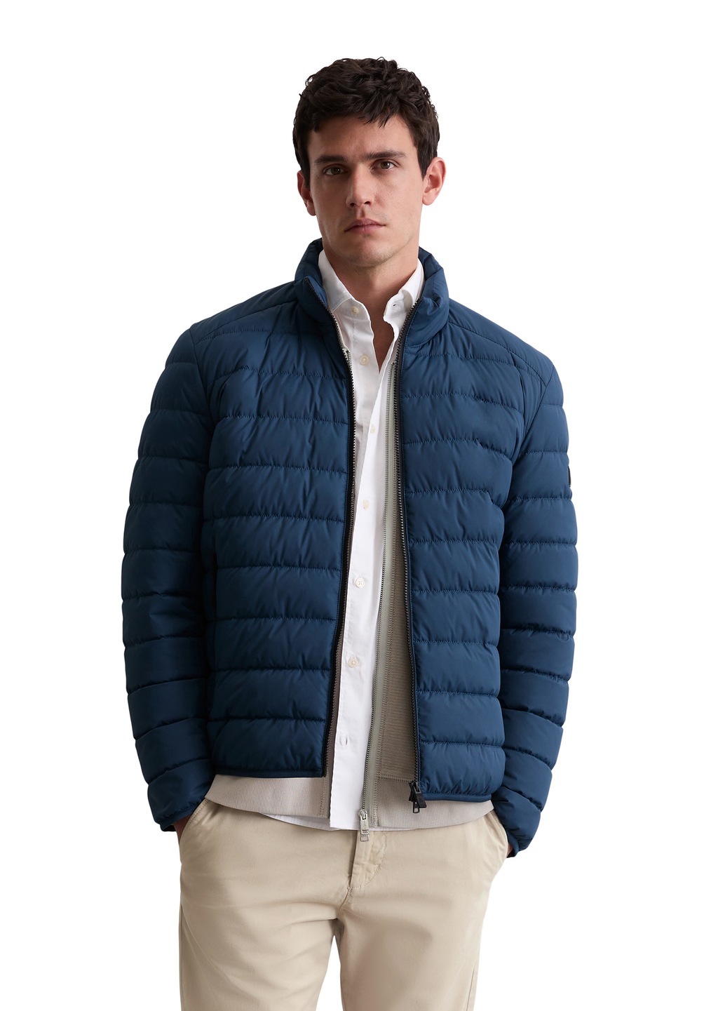 Marc OPolo Outdoorjacke "aus recyceltem Performance-Polyester", ohne Kapuze günstig online kaufen