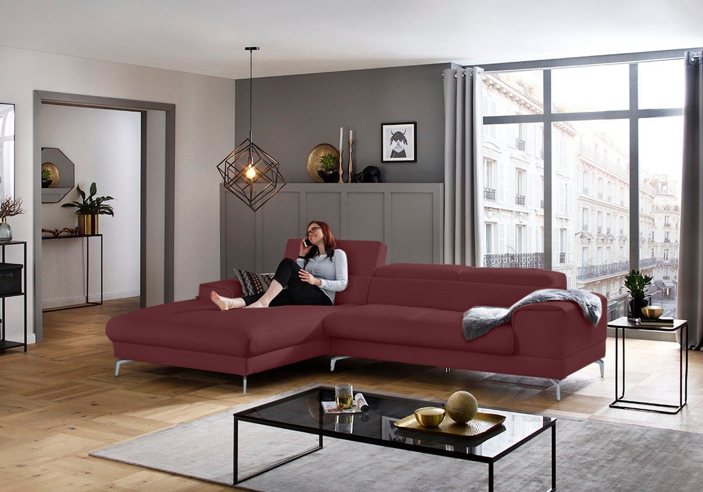 W.SCHILLIG Ecksofa "piedroo, Designsofa mit tollem Sitzkomfort, bequem und günstig online kaufen