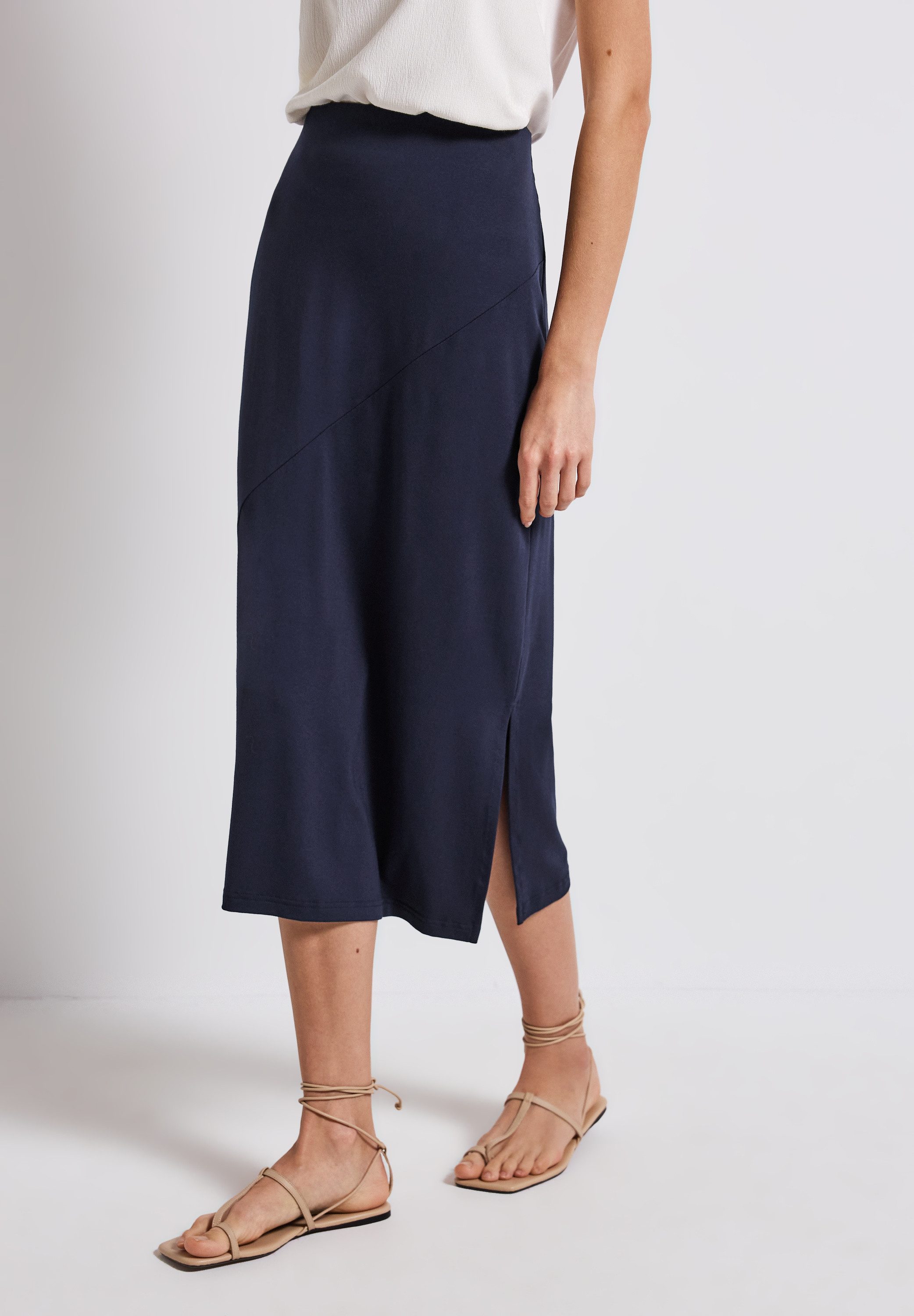 STREET ONE Maxirock, Middle Waist günstig online kaufen