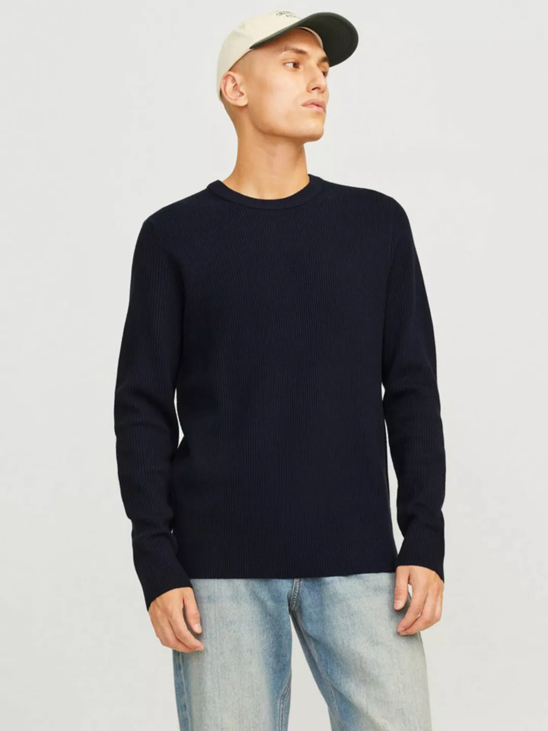 Jack & Jones Rundhalspullover JJEPERFECT KNIT CREW NECK SN günstig online kaufen