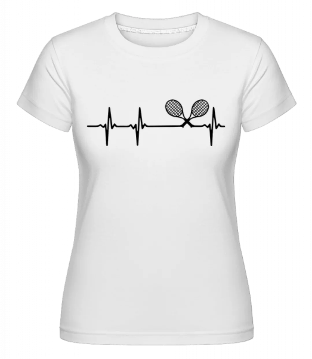 Tennis Herzschlag · Shirtinator Frauen T-Shirt günstig online kaufen