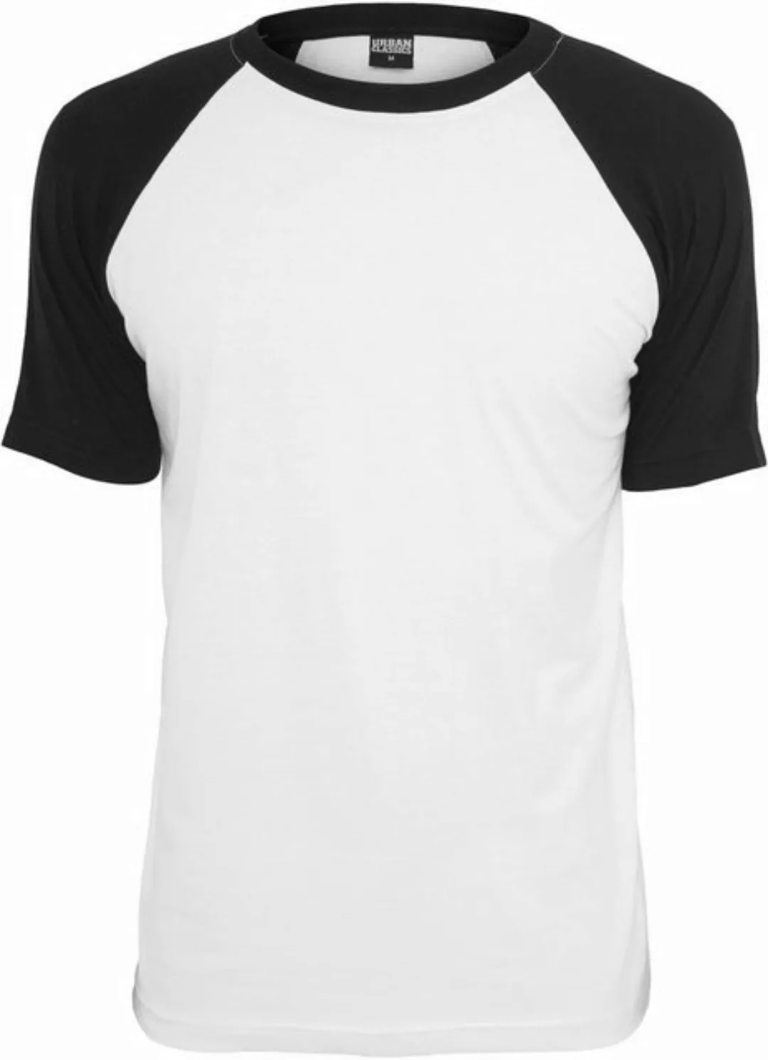 Urban Classics T-Shirt Herren REGLAN CONTRAST TEE TB639 Weiss Schwarz Wht/B günstig online kaufen