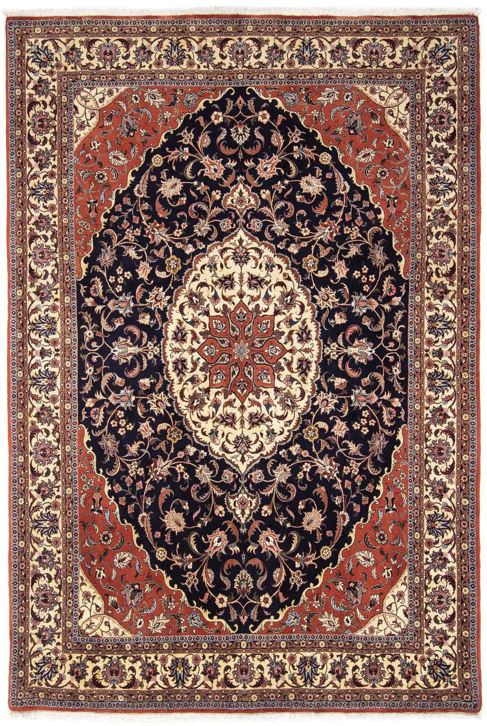 morgenland Orientteppich »Perser - Bidjar - 260 x 176 cm - dunkelblau«, rec günstig online kaufen