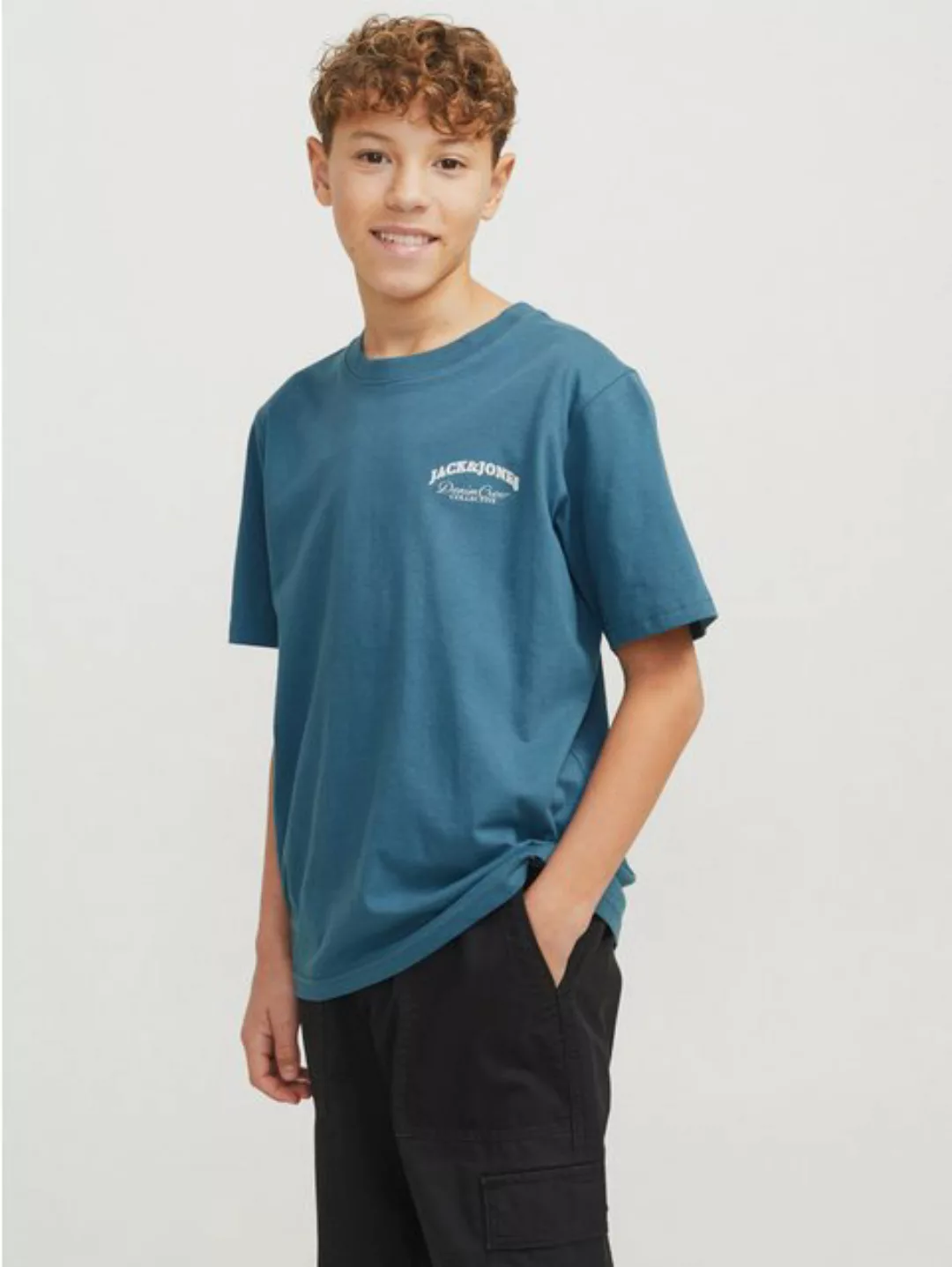 Jack & Jones Junior T-Shirt JJEBRANDES BACKP RELAXED TEE SS SN JNR günstig online kaufen