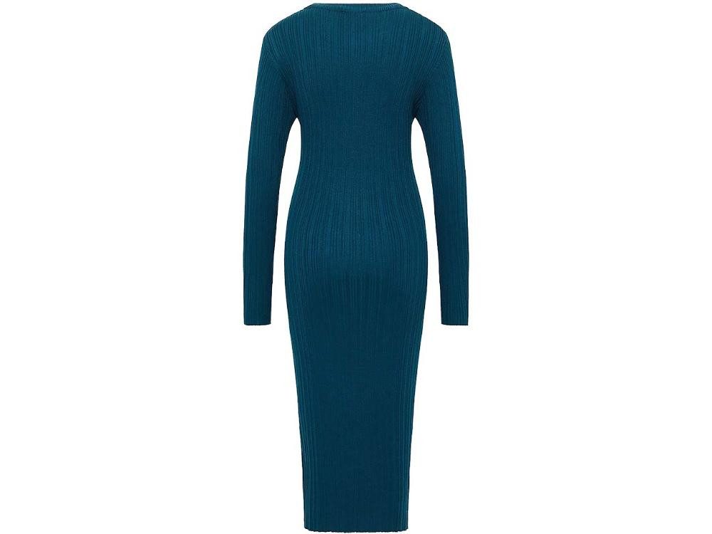 Tranquillo Jerseykleid tranquillo Damen-Maxi-Kleid mit Struktur günstig online kaufen