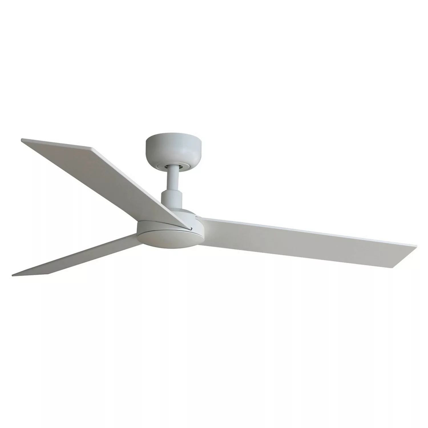 FARO Energiespar Deckenventilator mit Fernbedienung Rudder S Weiß 106 cm günstig online kaufen