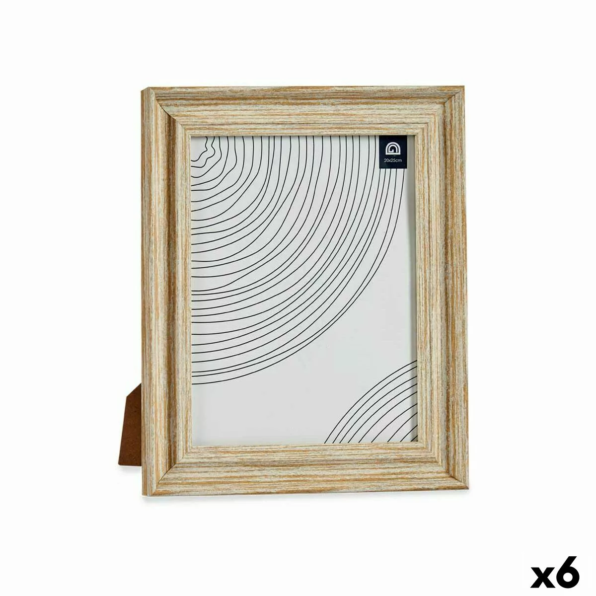 Fotorahmen Kristall Gold Holz Braun Kunststoff (26 X 2 X 31 Cm) (6 Stück) günstig online kaufen