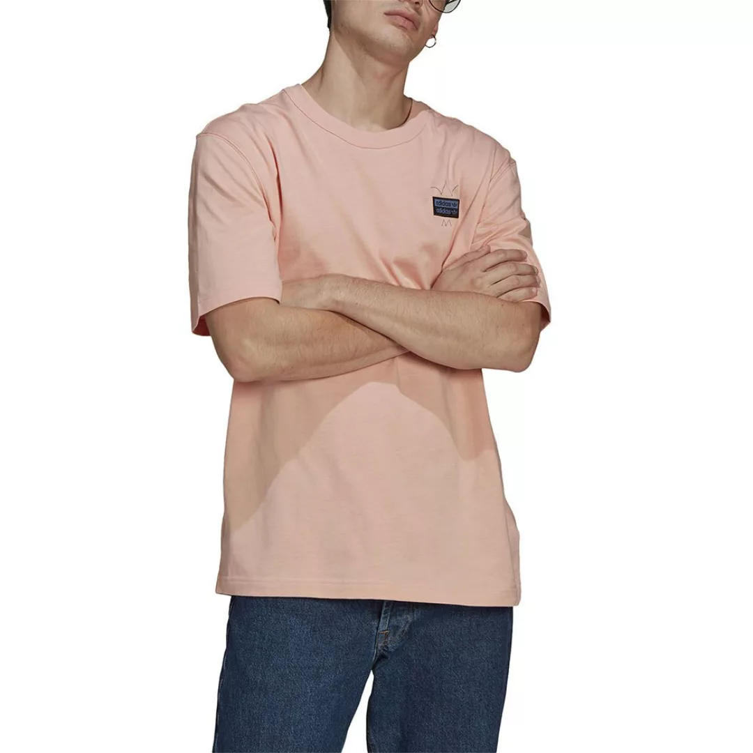 Adidas Originals R.y.v. Abstract Og Kurzarm T-shirt XL Dust Pink günstig online kaufen