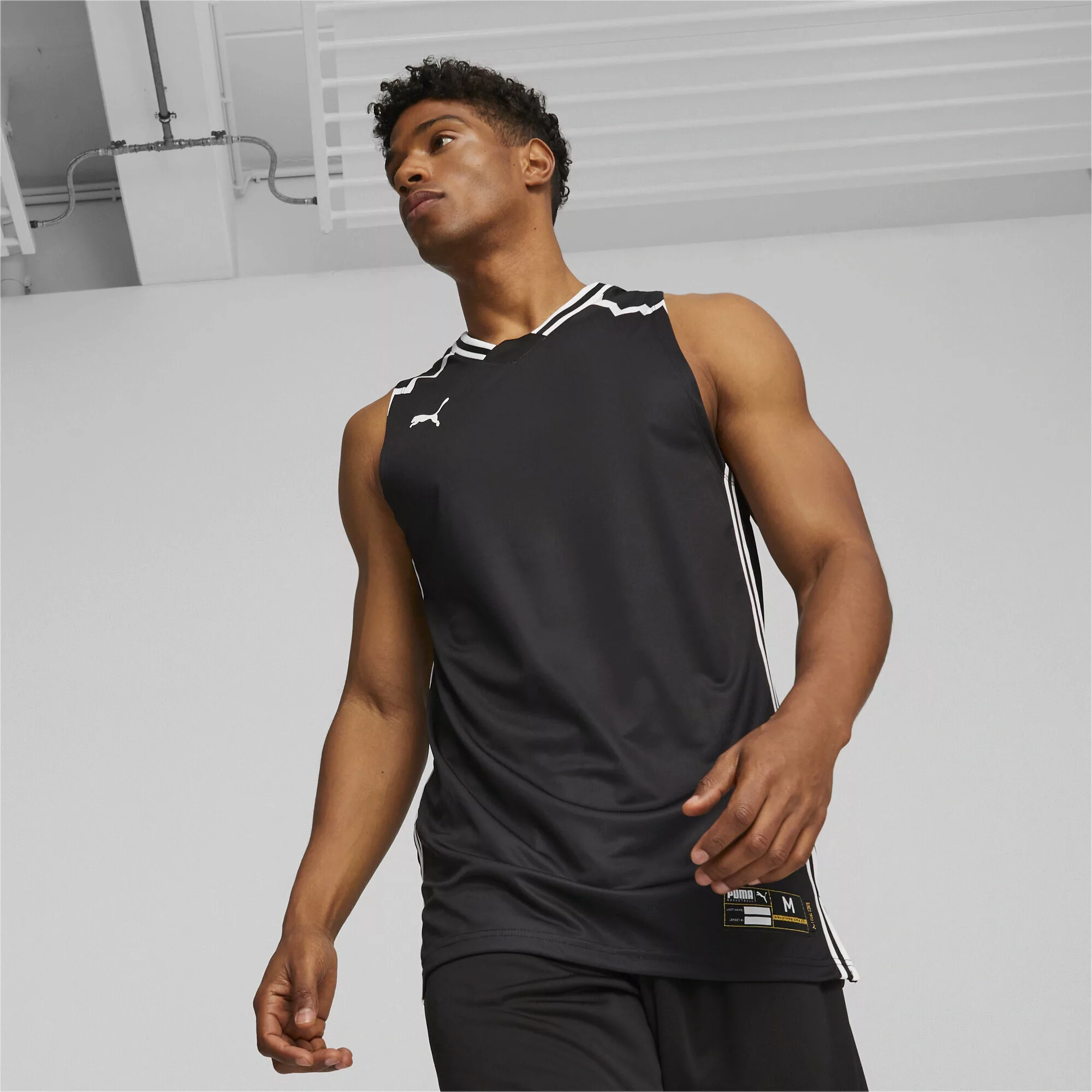 PUMA Trainingsshirt "Hoops Team Basketballtrikot Herren" günstig online kaufen