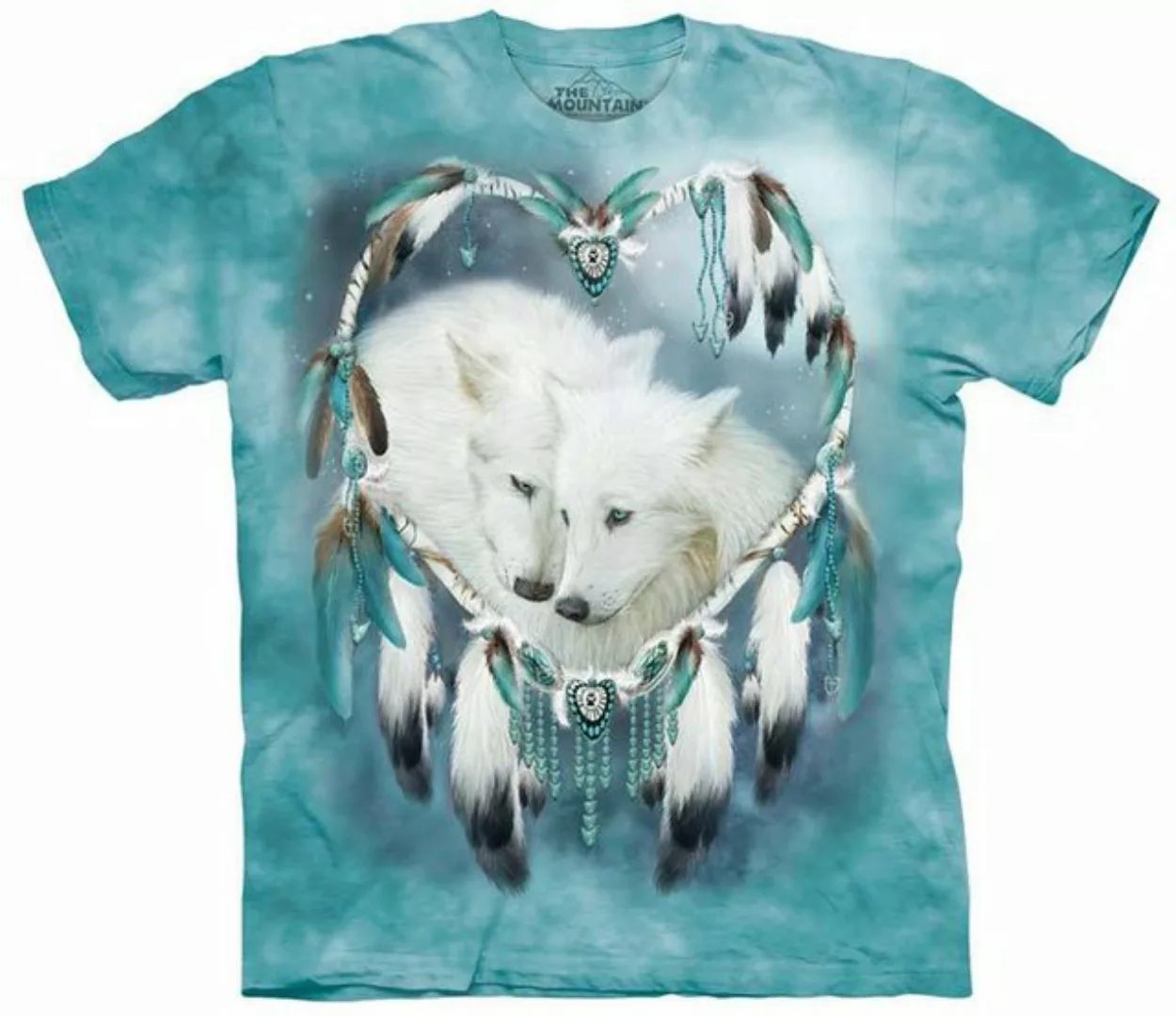 The Mountain T-Shirt Wolf Heart günstig online kaufen