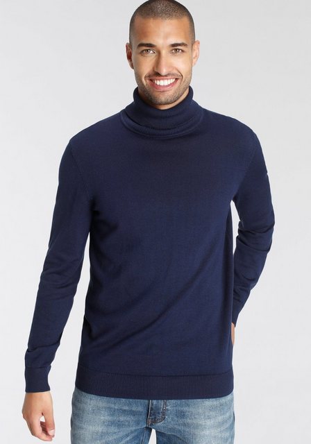 AJC Rollkragenpullover mit Rollkragen aus Rippstrick günstig online kaufen